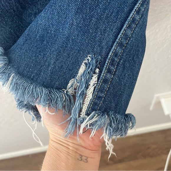 Lee Vintage Patchwork High Rise Crop Jeans - Picture 12 of 16